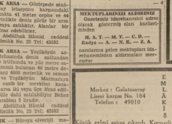 1941'de Marmara'yı Gören Arsanın Metrekare Fiyatı Sadece 3 Lira mıydı?