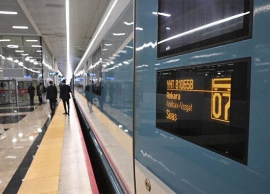 Ankara-Sivas Yüksek Hızlı Tren Hattı İlk Seferini Gerçekleştirdi!