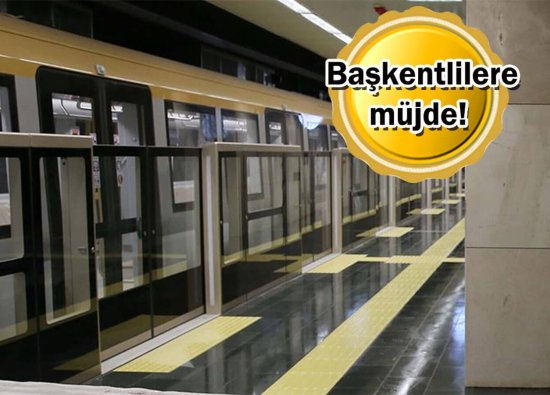 Ankara'ya İki Yeni Metro Hattı Müjdesi!