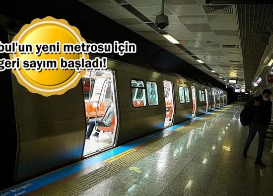 Bakırköy-Kirazlı Metro Hattı Şubat'ta açılıyor!