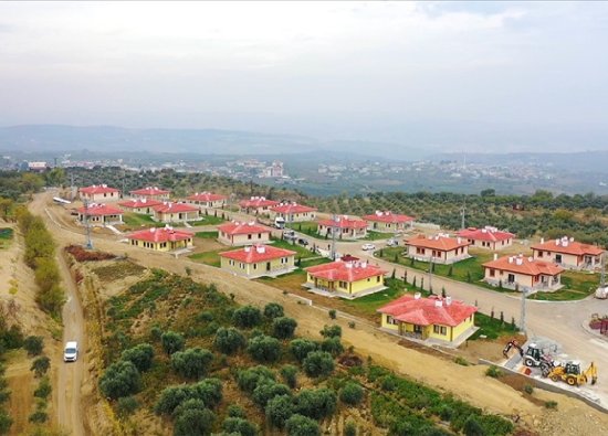 Hatay'da Depremzedeler İçin İnşa Edilen Örnek 25 Köy Evi Görüntülendi!