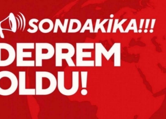 Son Dakika: Türkiye'de 4.6 Şiddetinde Deprem Meydana Geldi!