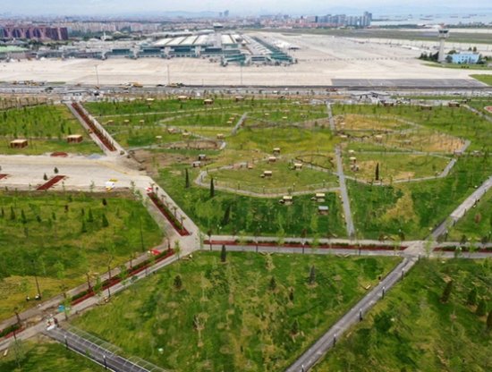 Atatürk Havalimanı Millet Bahçesi İlk Etabı Yarın Ziyarete Açılıyor!